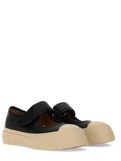 Marni Women's Pablo Mary Jane Sneakers In Black