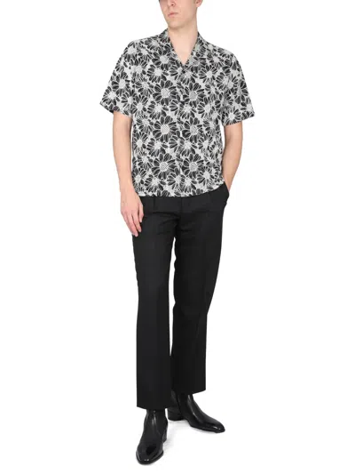 Sunflower Tailored Black Pants With Pleated Design In Black