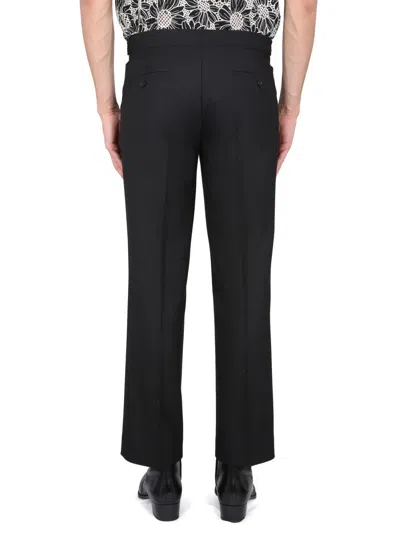 Sunflower Tailored Black Pants With Pleated Design In Black