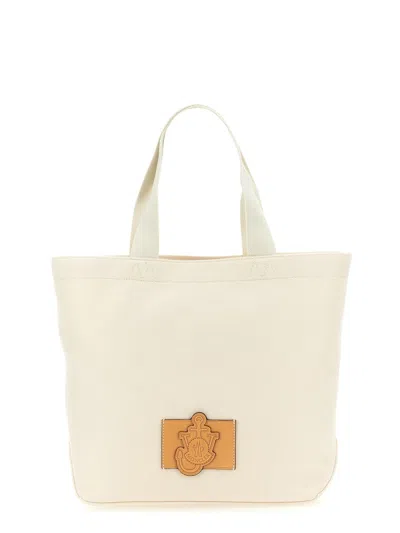 Moncler Genius Medium Tote Bag 1 Moncler Jw Anderson In Nude