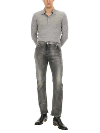 Tom Ford Merino Wool Sweater In Gray
