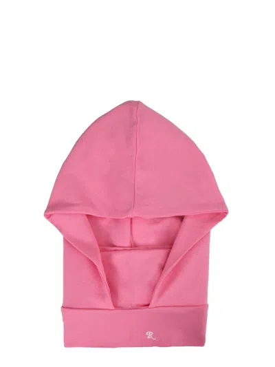 Raf Simons Micromodal Hood In Pink