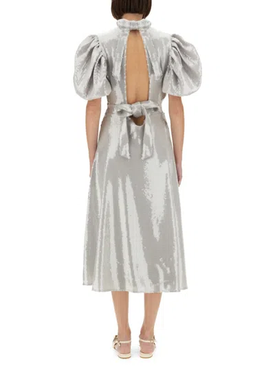 Rotate Birger Christensen Rotate Birgerchristensen Midi Dress With Sequins In Multi