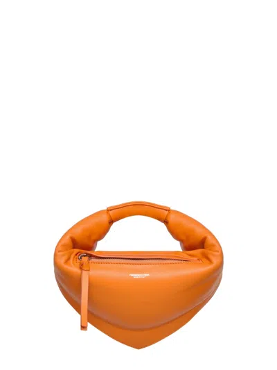 Federico Cina Midi Tortellino Bag Bags In Orange