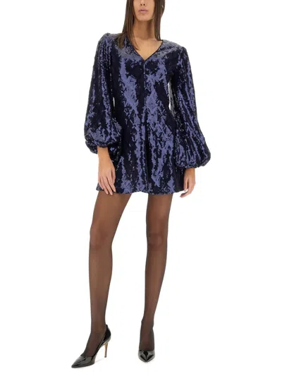 Rotate Birger Christensen Rotate Birgerchristensen Mini Dress With Floral Pattern