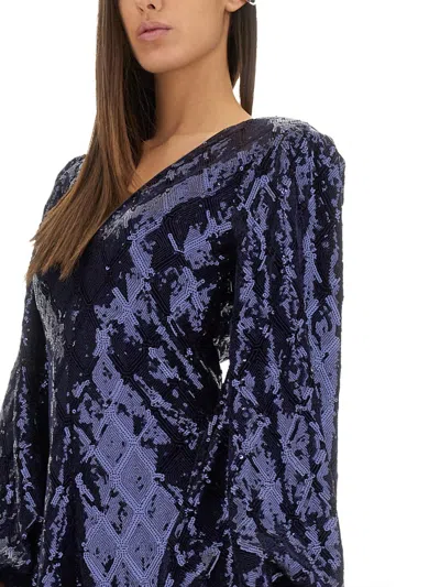 Rotate Birger Christensen Rotate Birgerchristensen Mini Dress With Floral Pattern