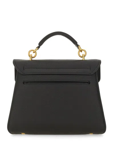 Ferragamo Margot Calfskin Cross-body Bag With Top Handle