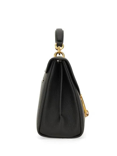 Ferragamo Margot Calfskin Cross-body Bag With Top Handle