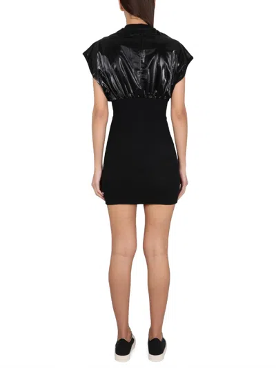 Rick Owens X Drkshdw Mini Tommy Dress In Black