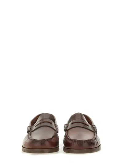 Paraboot Mocassino Coraux In Brown