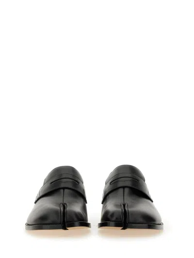 Maison Margiela Leather Tabi Loafers