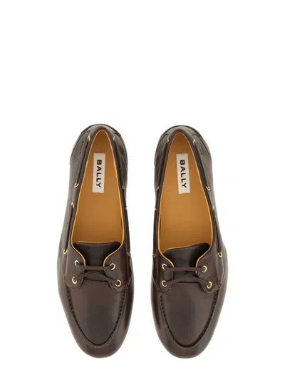 Bally Moccasin "pathy" In Brown