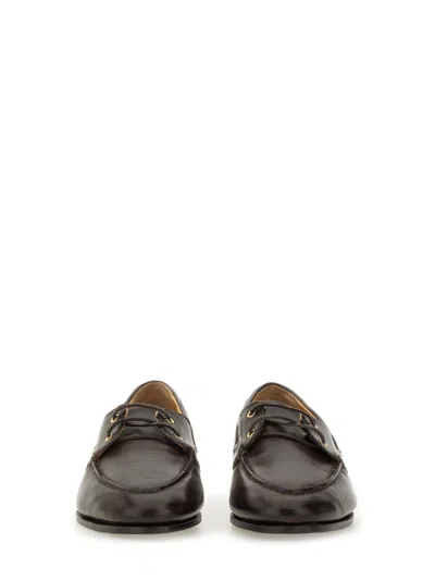 Bally Moccasin "pathy" In Brown
