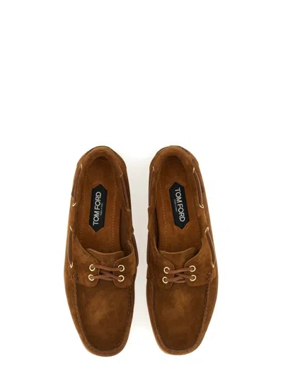 Tom Ford Moccasin Robin In Brown