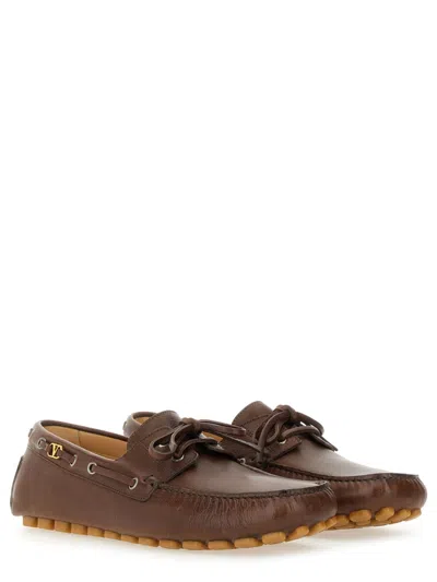 Valentino Shoes Man In Brown