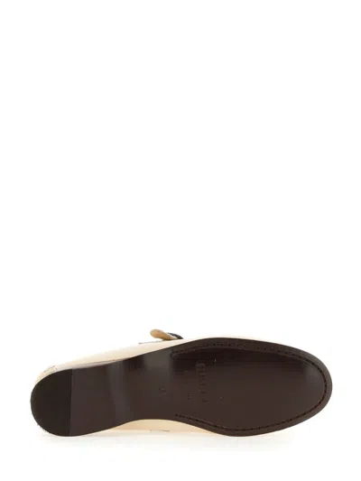 Hereu Buckle Detail Loafers In Neutral