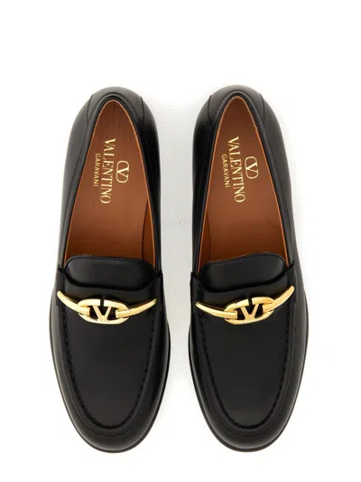 Valentino Vlogo Gate Loafers