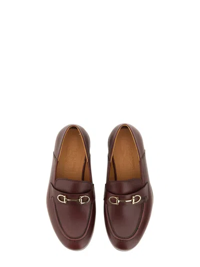 Ferragamo Moccasin With Gancini Ornament