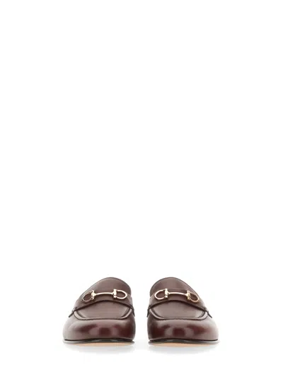 Ferragamo Moccasin With Gancini Ornament