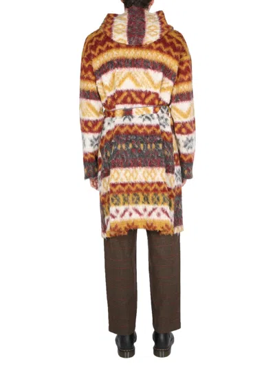Engineered Garments Mohair Blend Sweater In Brown