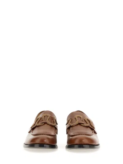 René Caovilla Rene Caovilla Women Leather Loafer