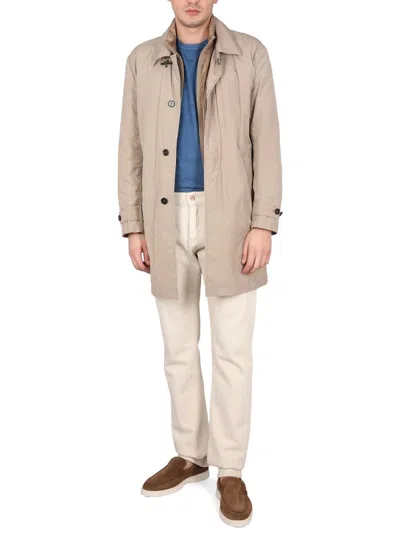 Fay Men Morning Double Jacket In Neutral