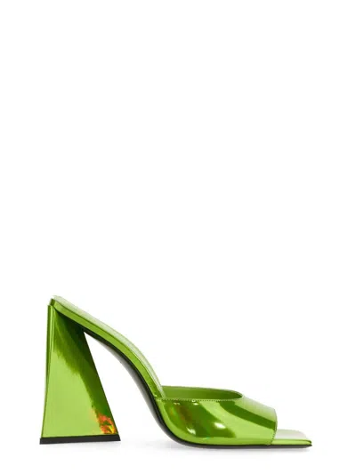 Attico Mule Devon In Green