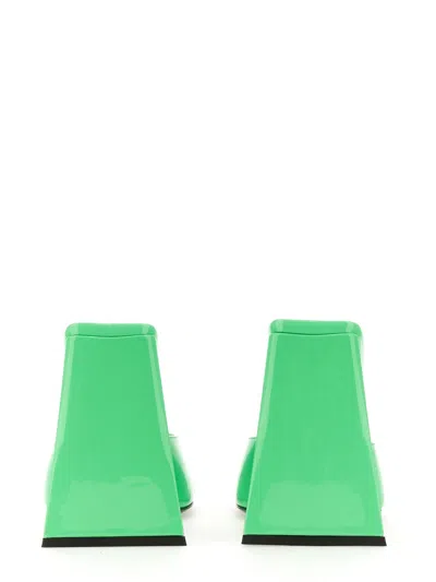 Attico Mule Devon In Green