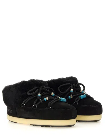 Moon Boot Mule In Suede