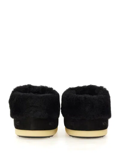 Moon Boot Mule In Suede