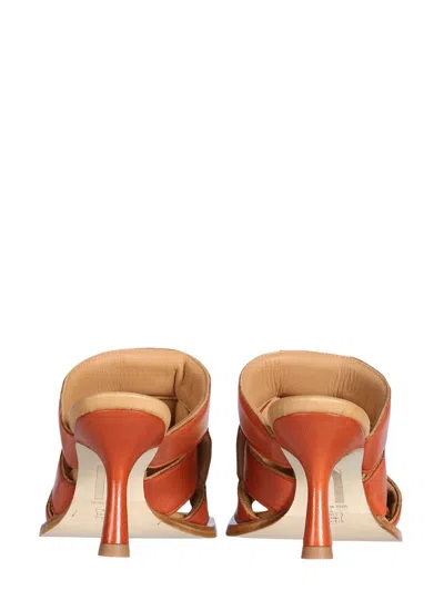 Miista Mule Mayte Brick Sandals