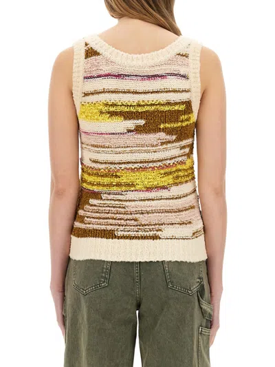 Moschino Multicolor Knit Top