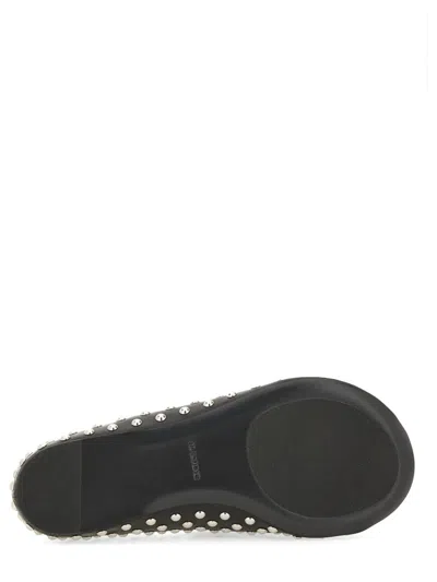 Jil Sander Nappa Ballerina In Animal Print