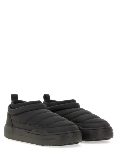 Moon Boot Park Soft Nylon Slip-on Sneakers In Black