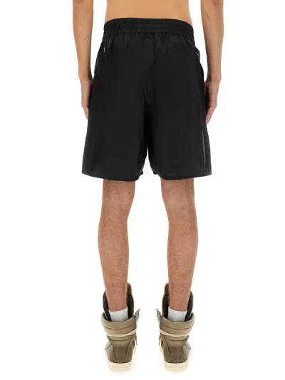 Rick Owens X Champion Nylon Shorts In Black