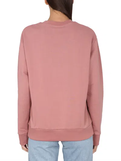 Apc A.p.c. Othello Sweatshirt Unisex In Pink