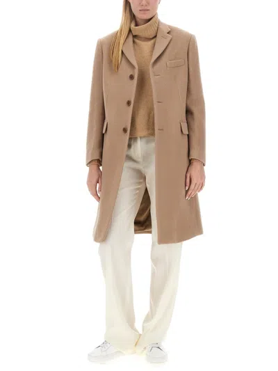 Aspesi Oversize Coat In Brown