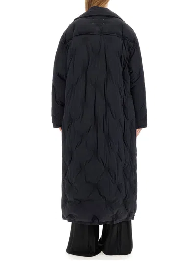 Maison Margiela Oversize Coat In Black