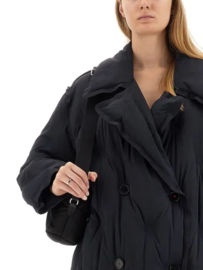 Maison Margiela Oversize Coat In Black