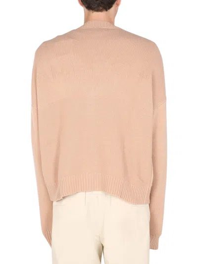 Ambush Oversize Fit Cardigan In Neutral