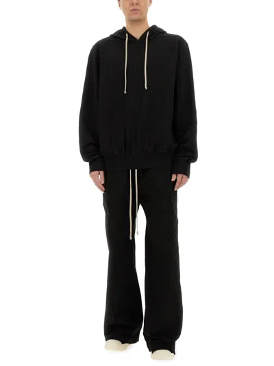 Rick Owens X Drkshdw Oversize Sweatshirt In Black