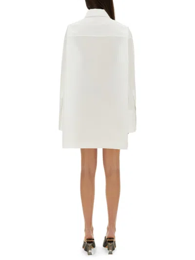 Off-white Oversized Poplin Shirt In White