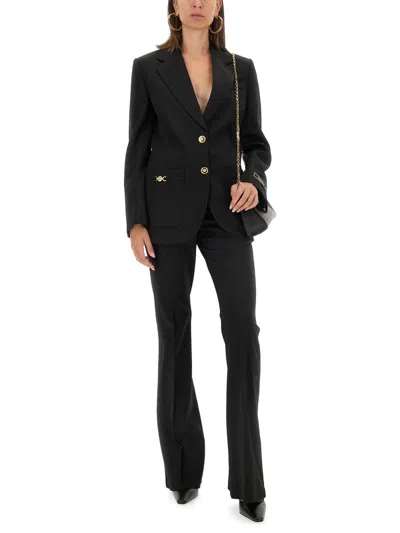 Versace Blazer In Black