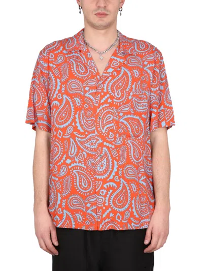 Marcelo Burlon County Of Milan Marcelo Burlon Paisley Hawaii Shirt