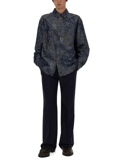 Etro Men's Paisley Pattern Shirt