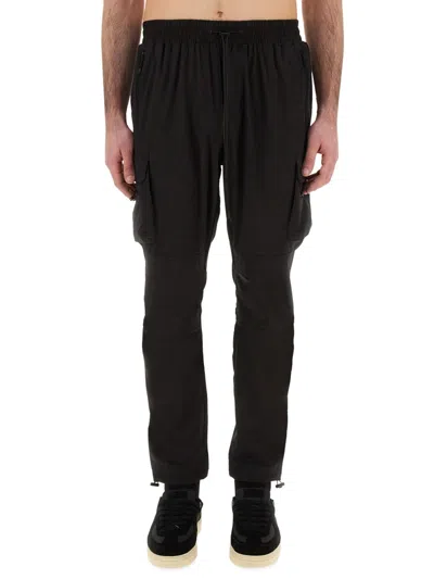 Represent 247 Toggle-fastening Track Pants In Black