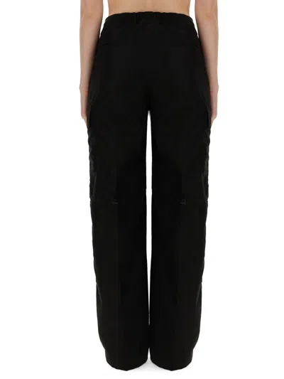 Our Legacy Alloy Wide Leg Trousers With Side Pockets In Black