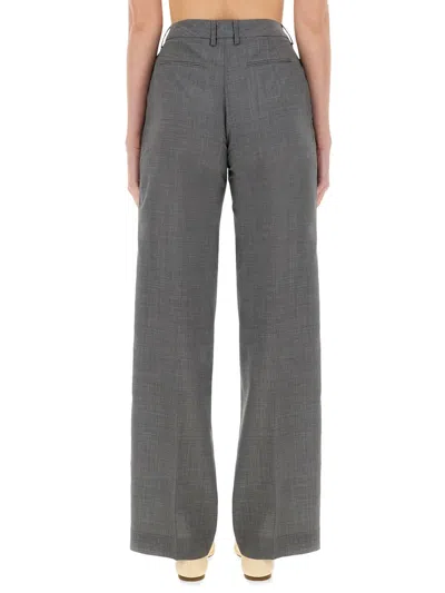 Pt Torino Lola Wool And Cashmere Flanel Fabcy In Gray