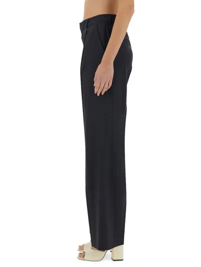 Pt Torino Lola Fine Cavallery Stretch Twill In Black