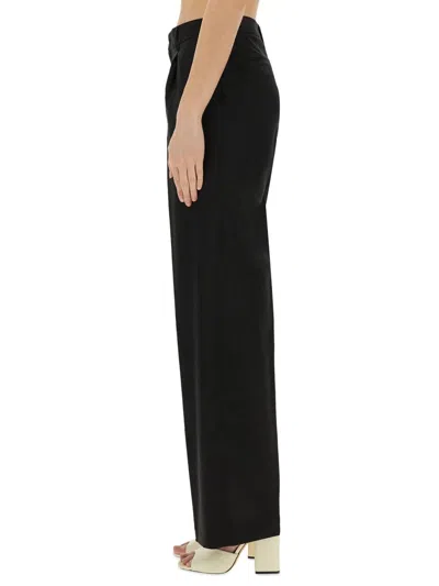 Pt Torino Lola Fine Cavallery Stretch Twill In Black